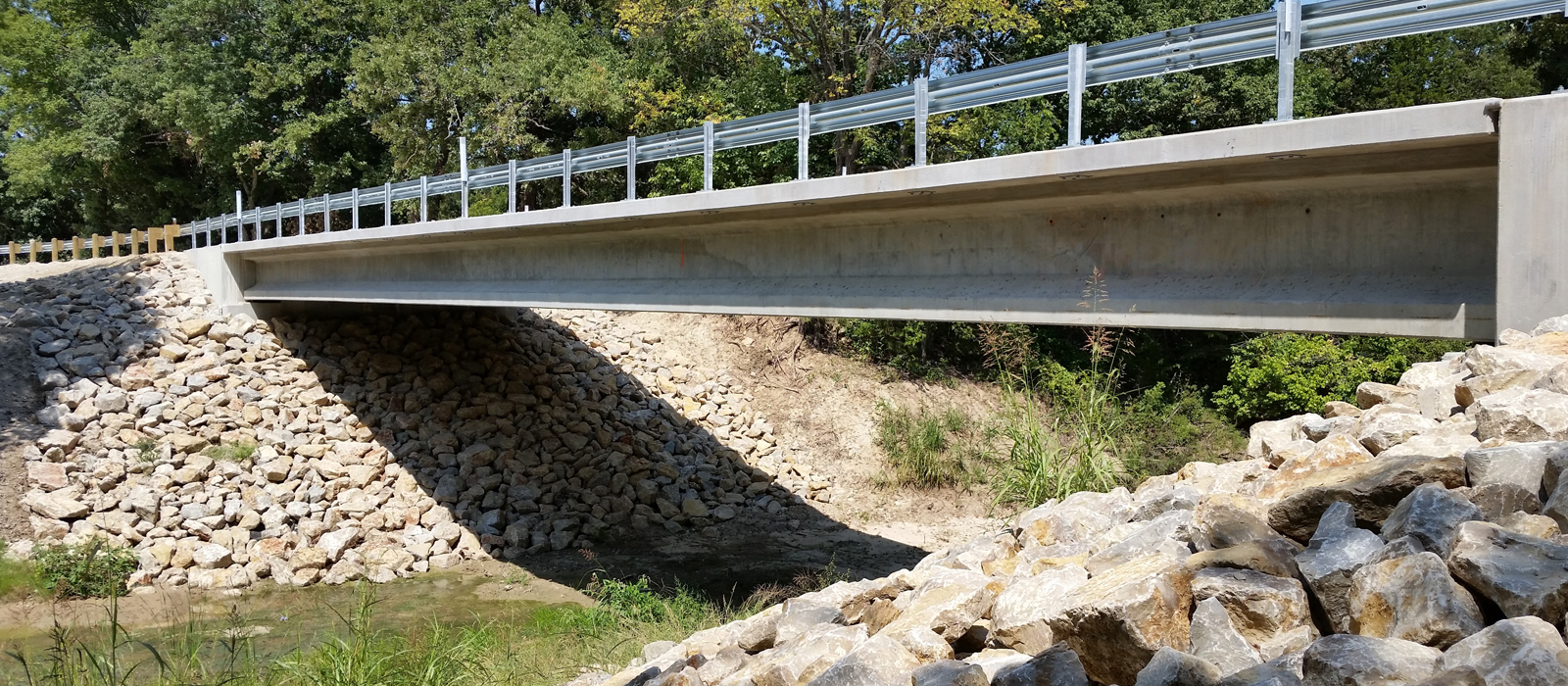 Bridge over a creek