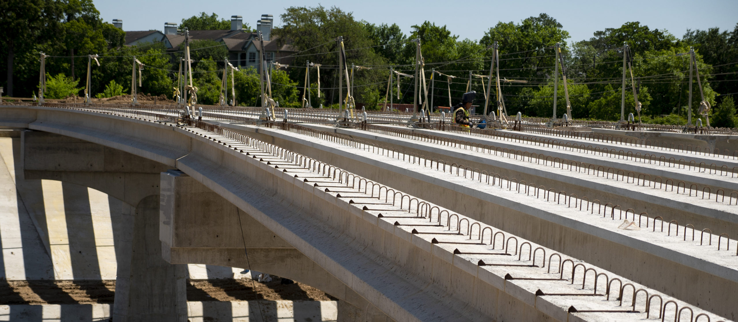 bridge project under construction