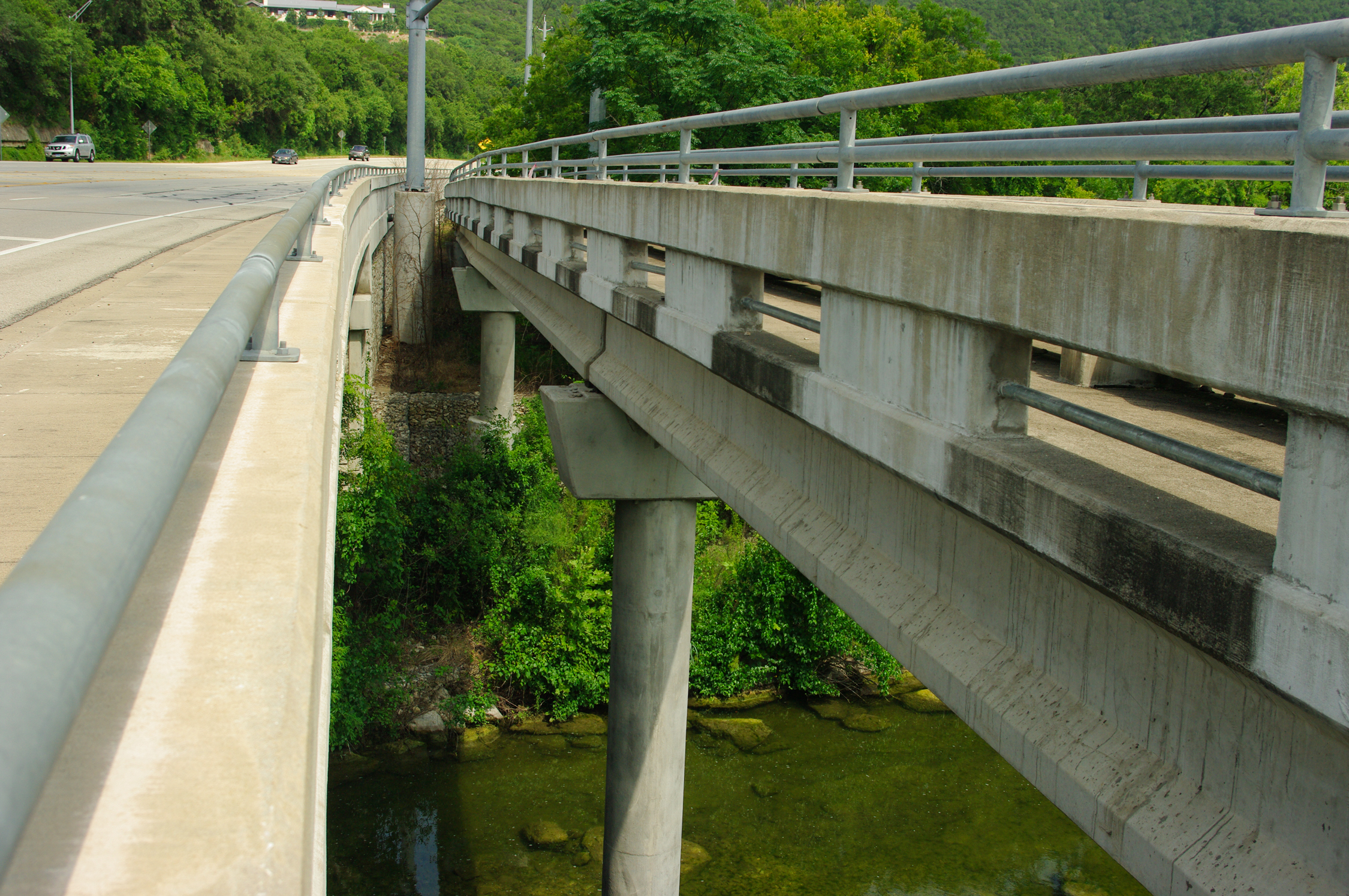 Utility Bridge Over Bull Creek