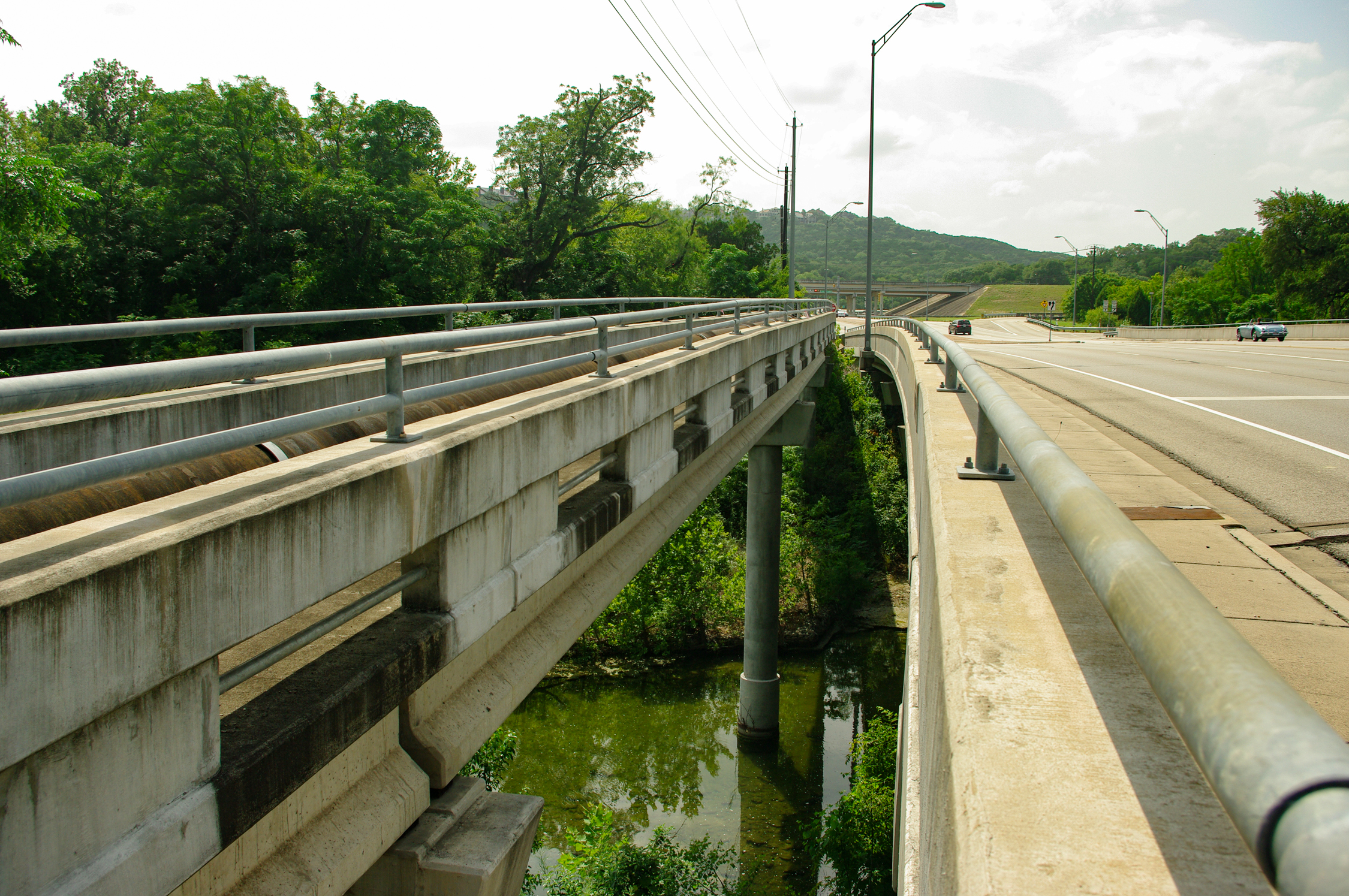 Utility Bridge Over Bull Creek