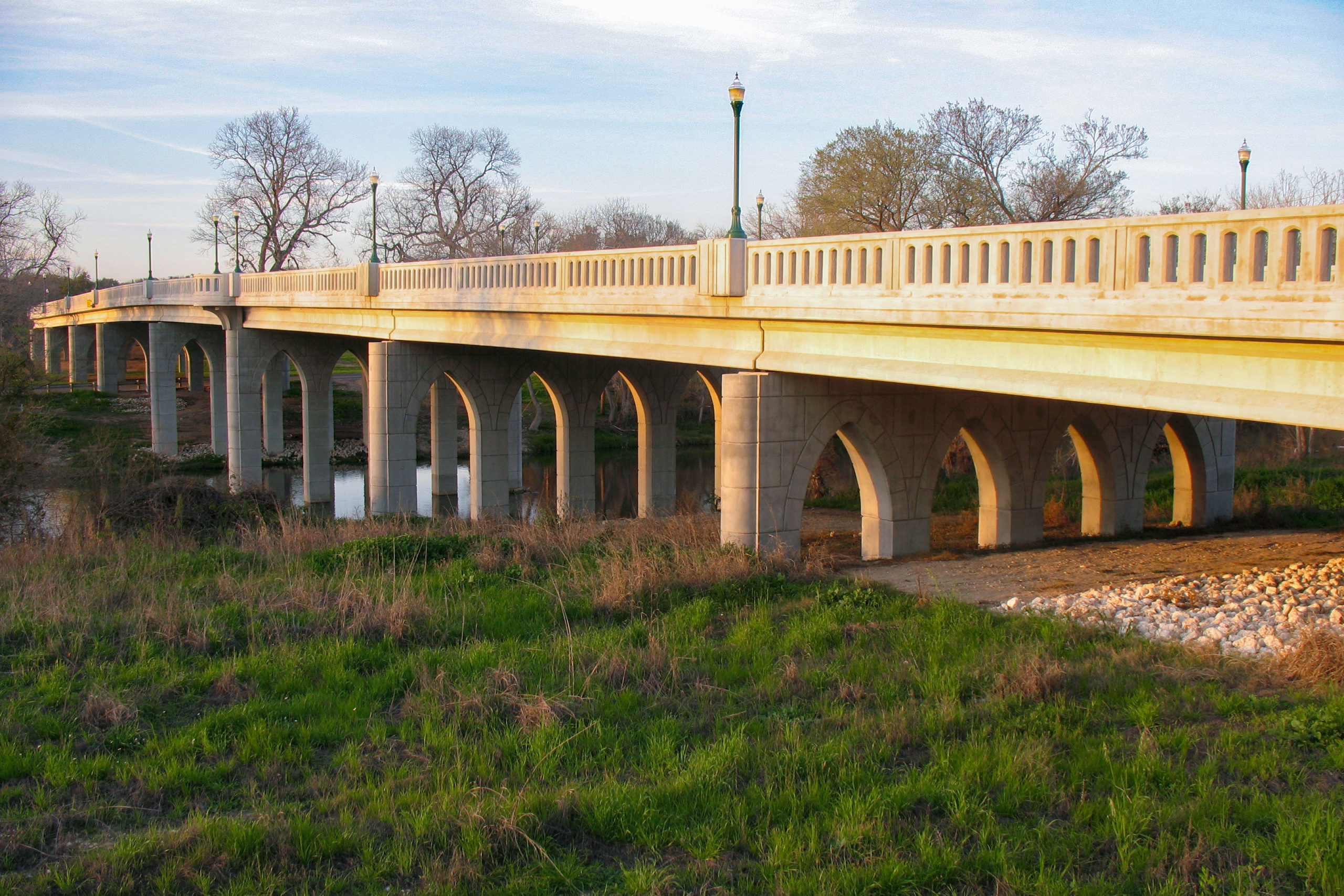 College Street Bridge at the San Gabriel River