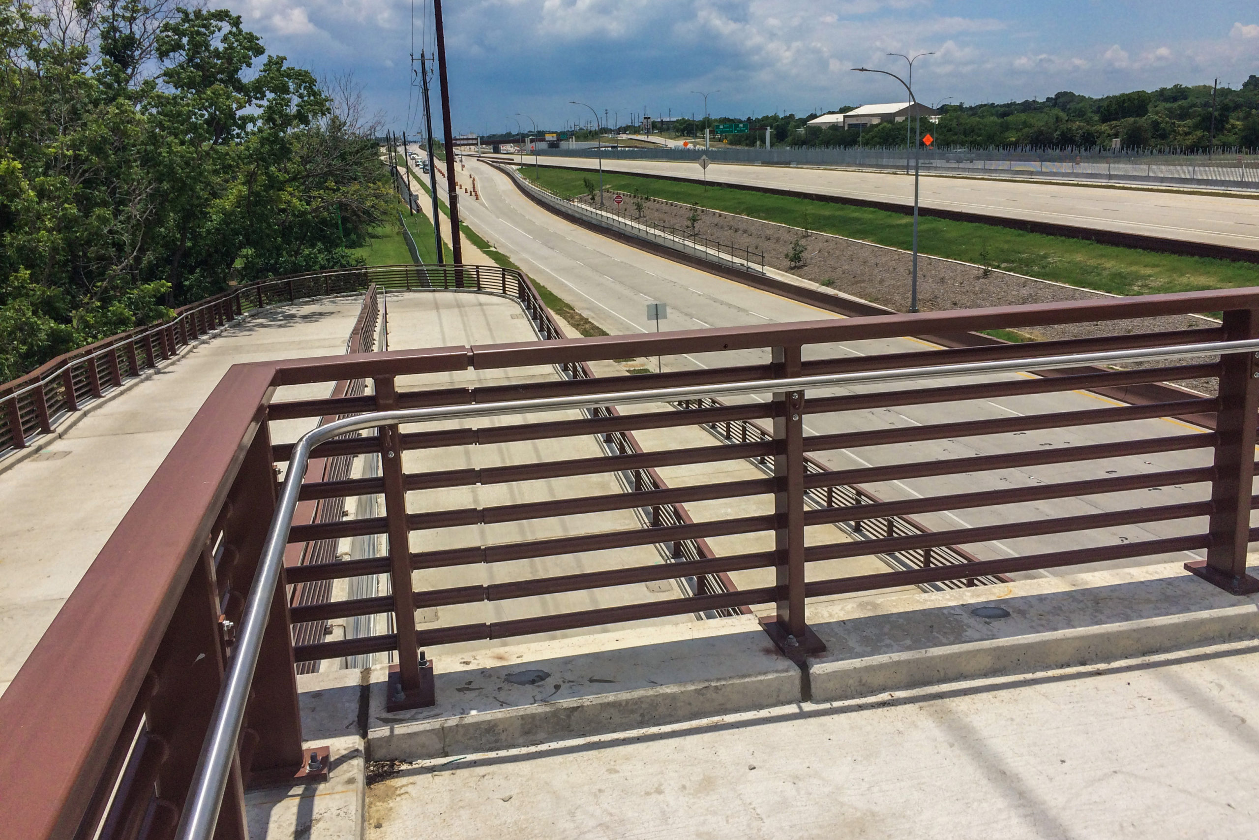 Walkway project at US 183 South