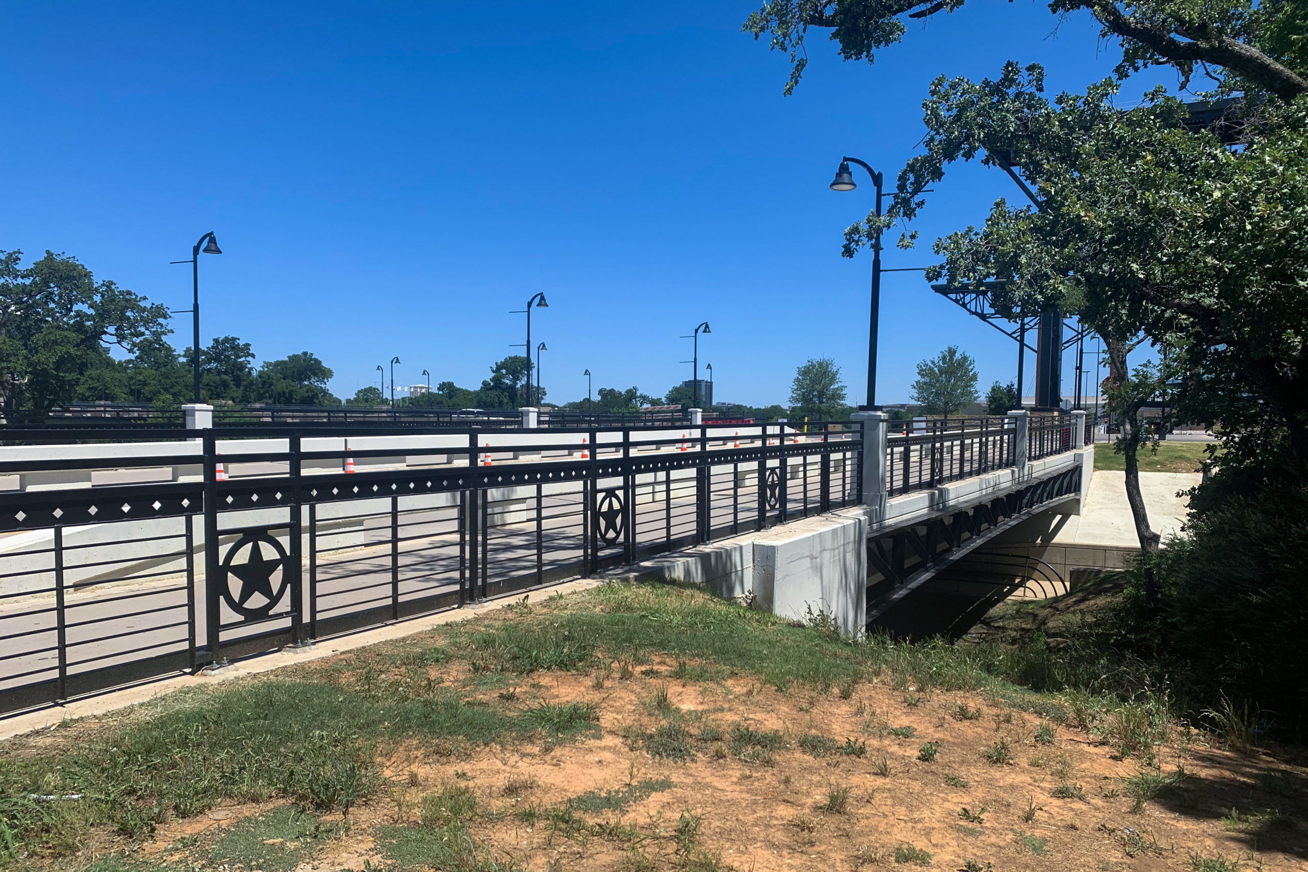 Walkway at Arlington Bridge at Rangers Lot R