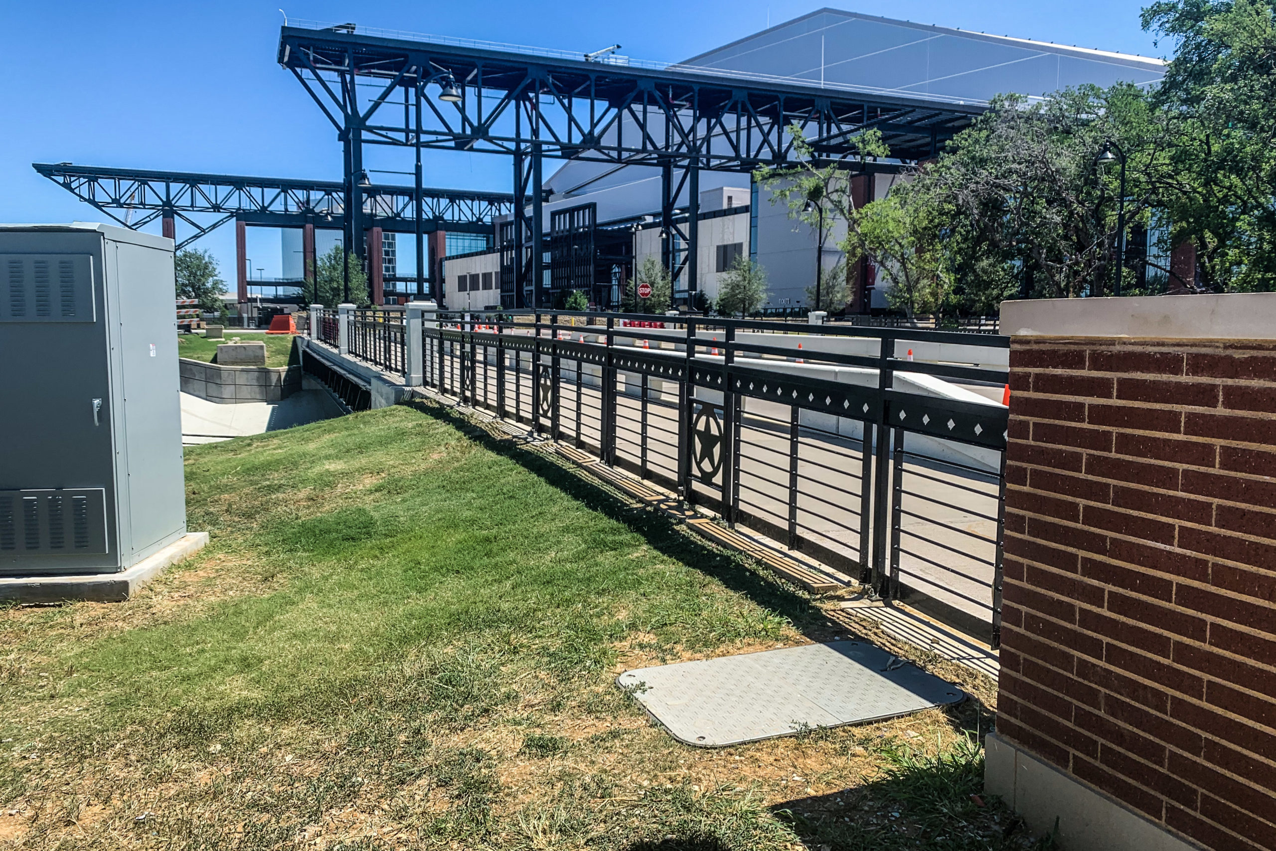 Walkway at Arlington Bridge at Rangers Lot R