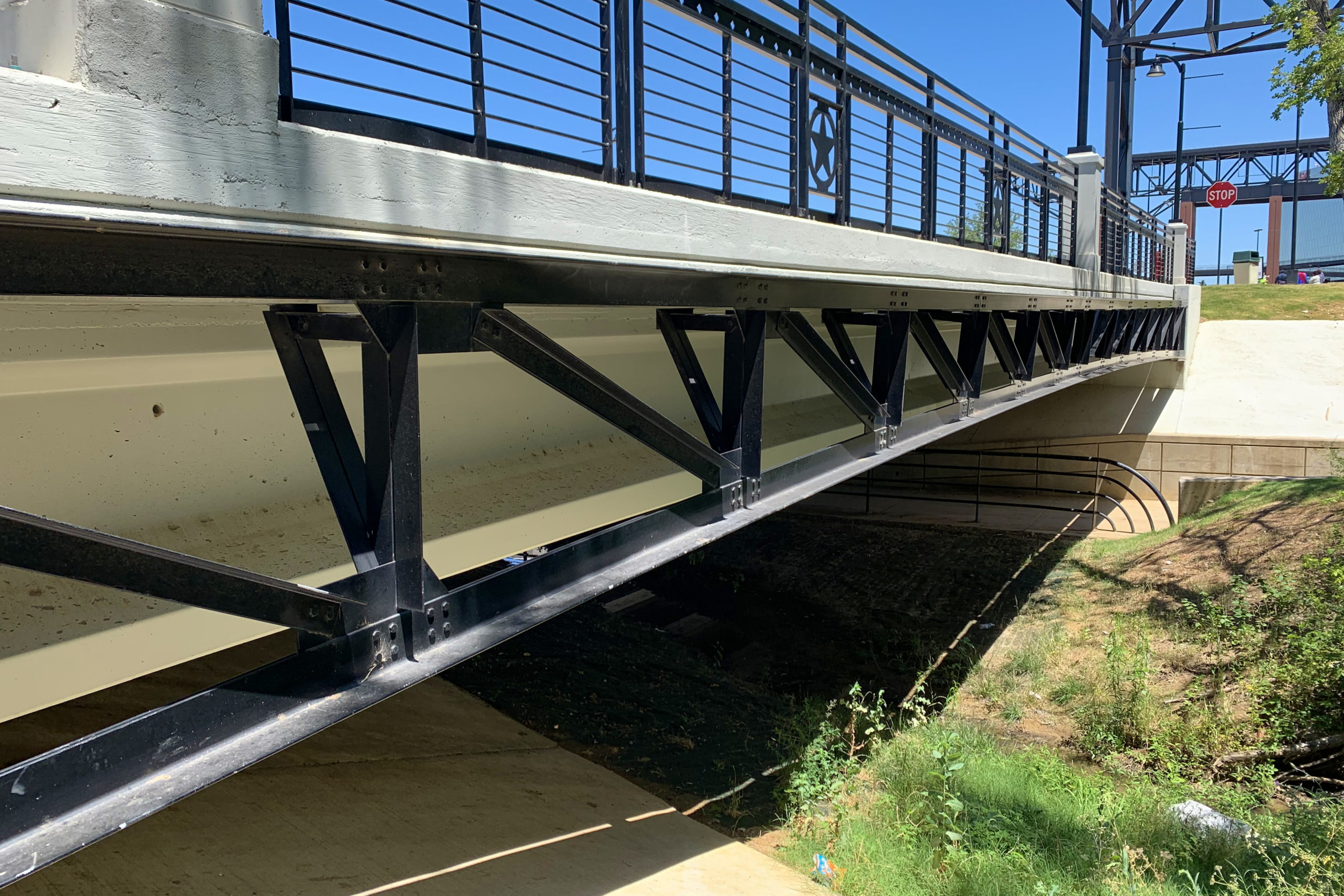 Walkway at Arlington Bridge at Rangers Lot R