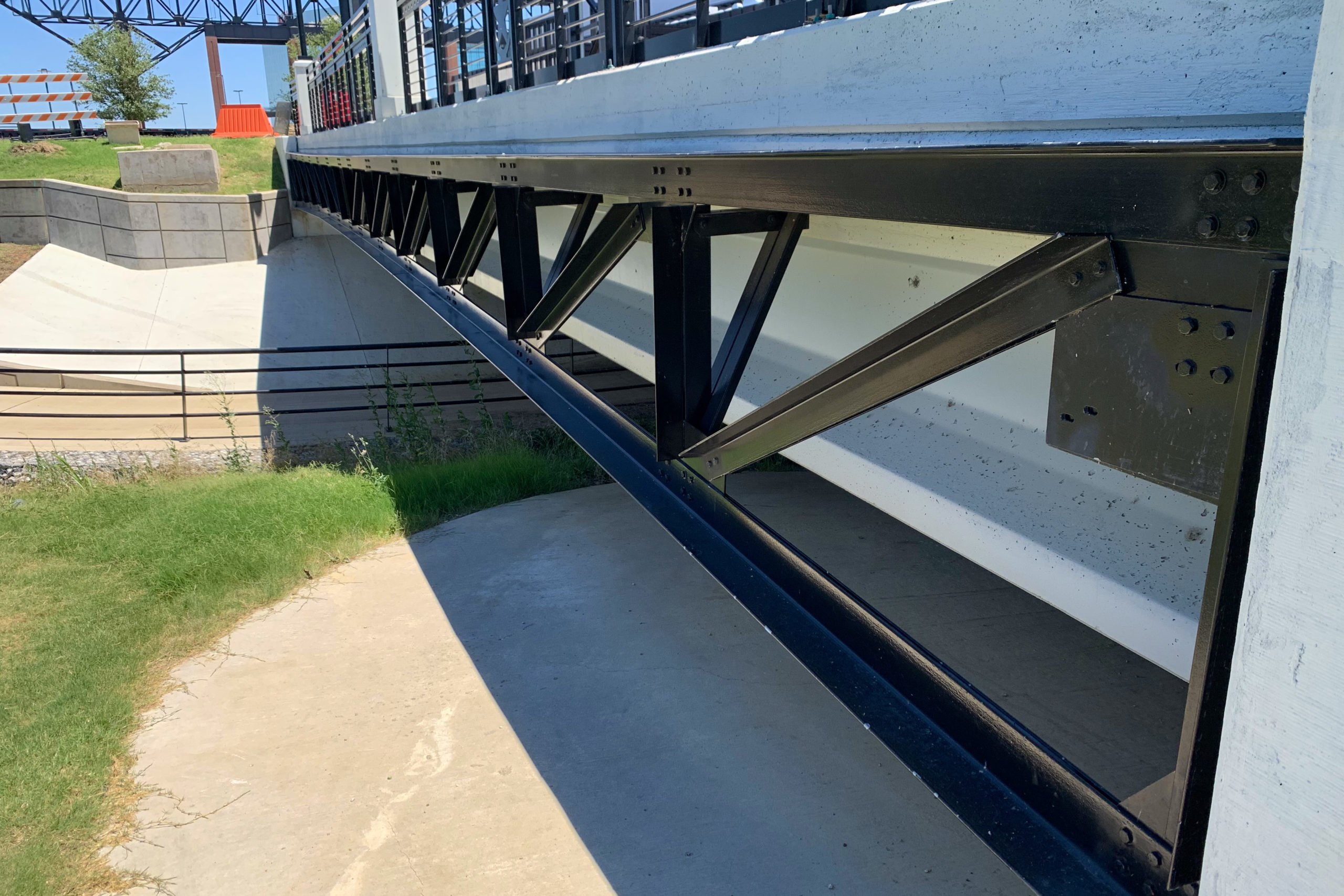 Walkway at Arlington Bridge at Rangers Lot R