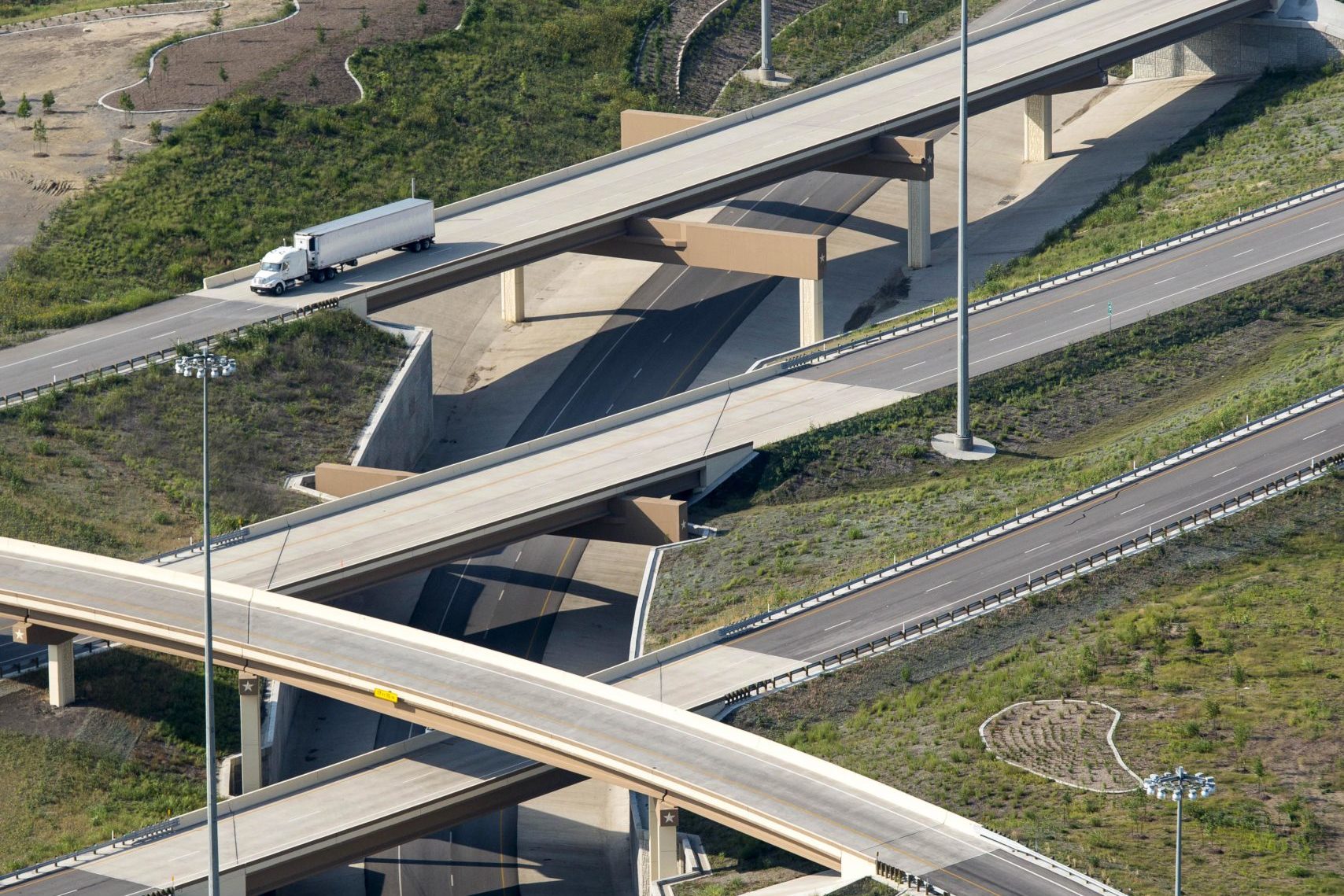 Interchange Aerial 5 - SH130 & US183 Interchange (Looking Northwest)