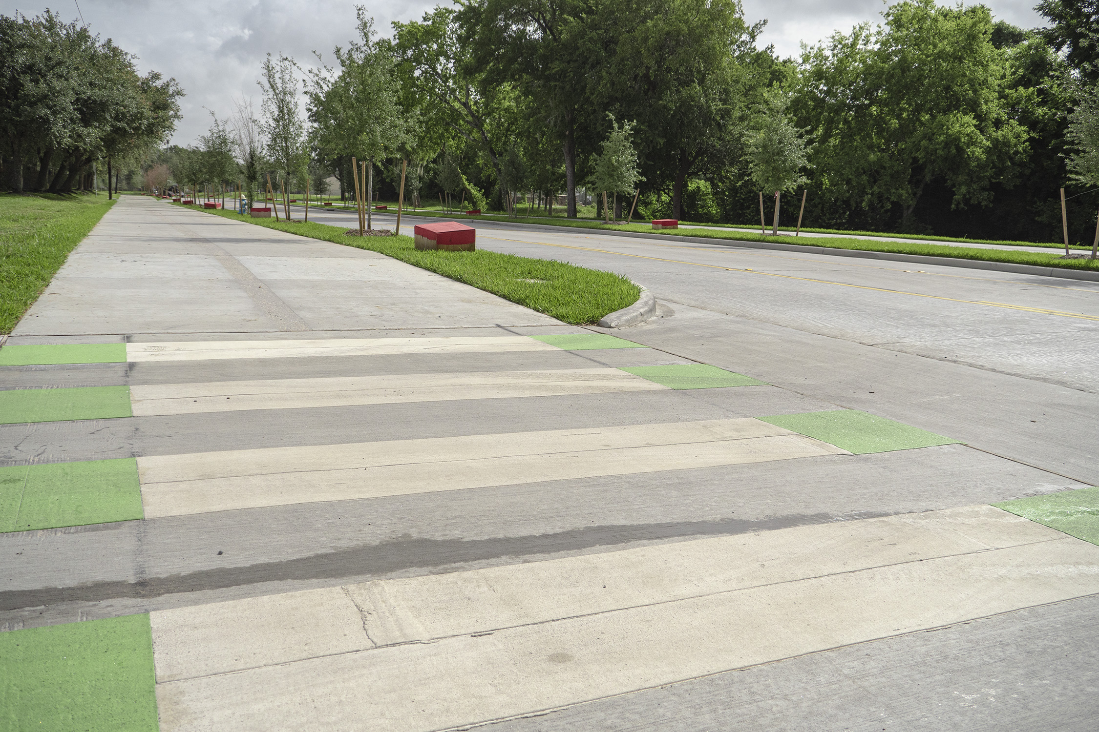 crosswalk at Cullen Boulevard