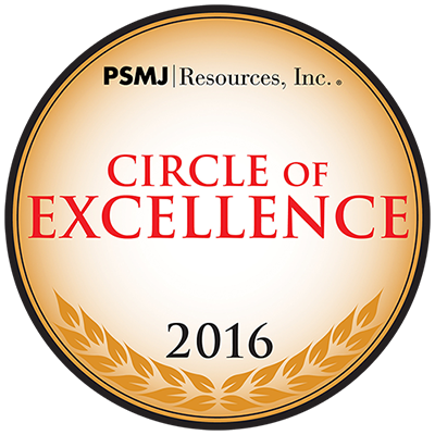 PSMJ Circle of Excellence logo