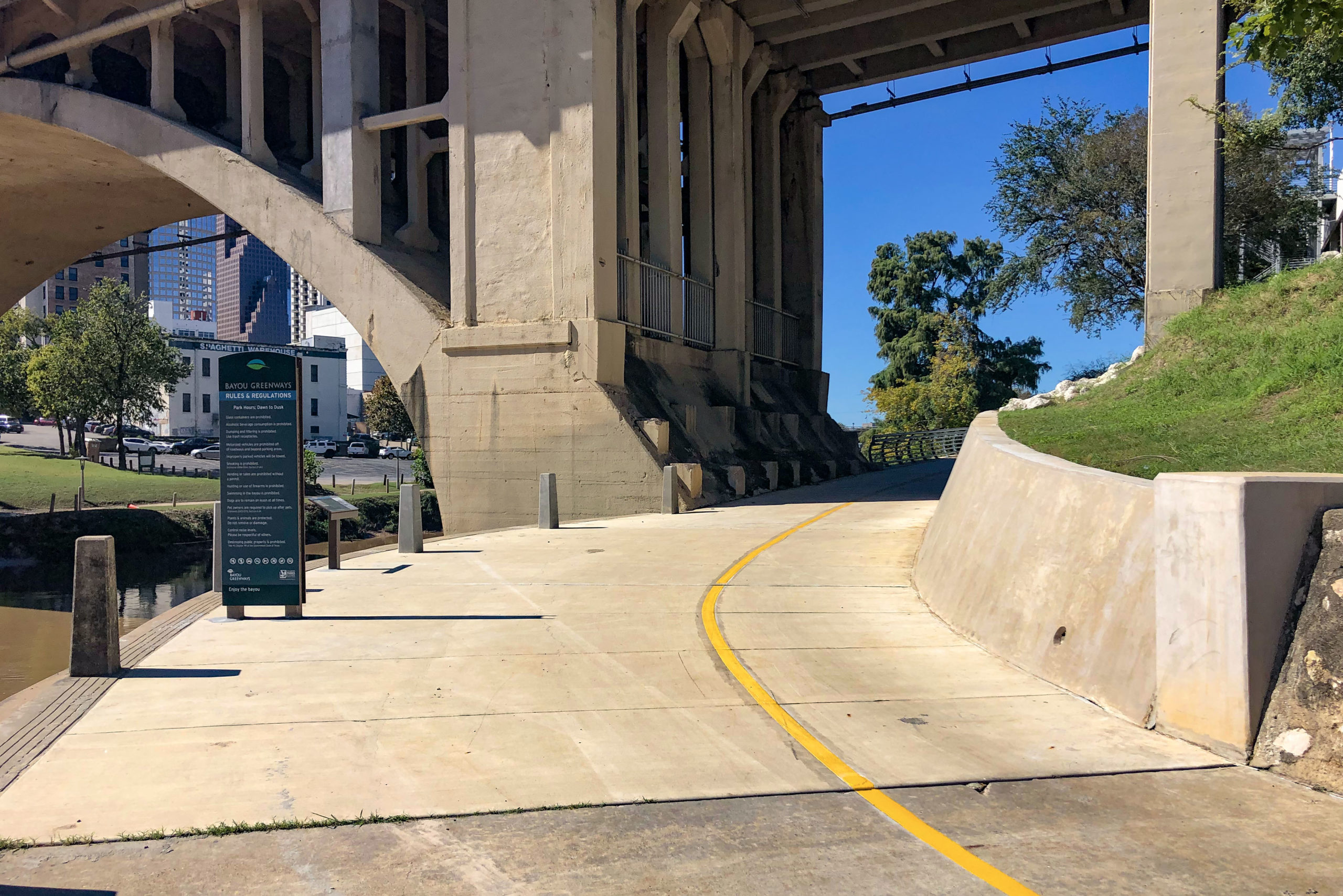 White Oak Bayou Hike and Bike Trail