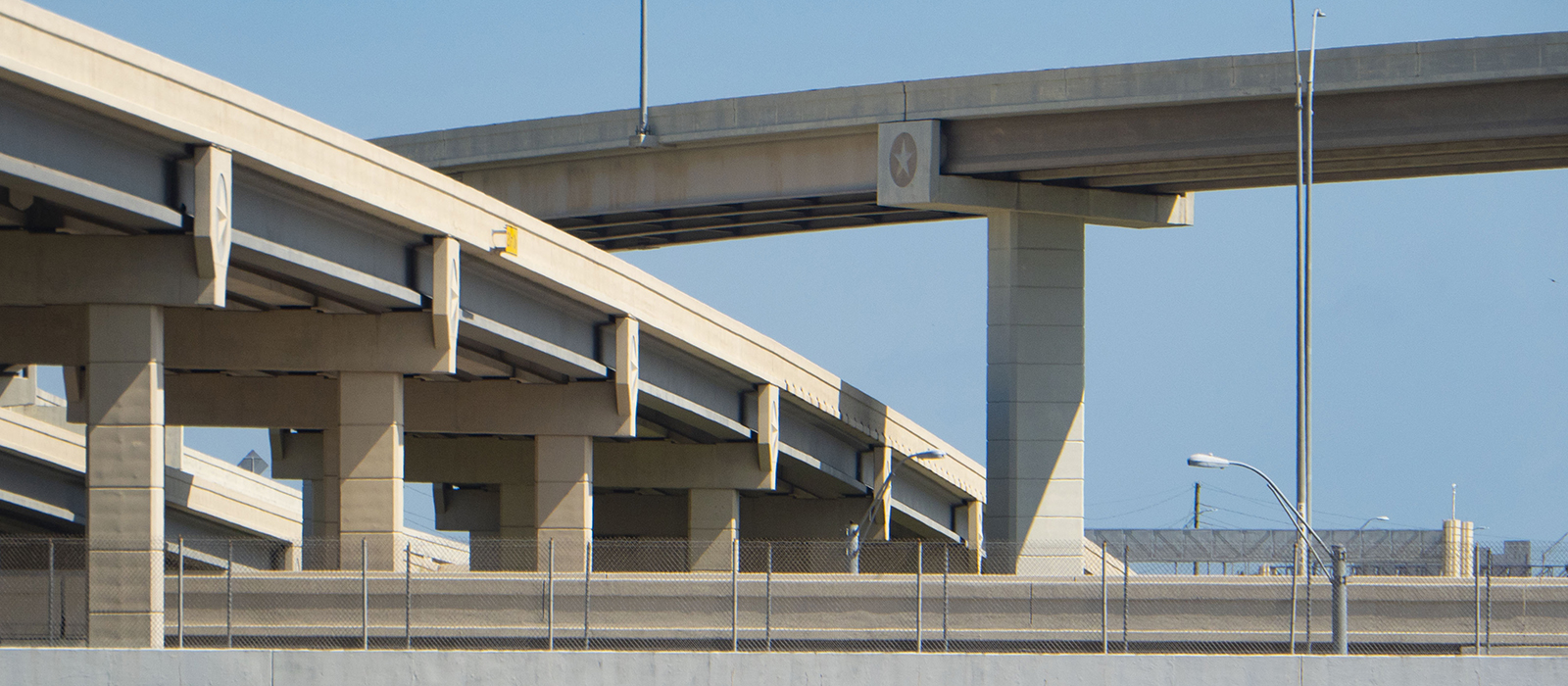 View of interchanges